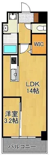 Grand Chariot三萩野【11階】の間取り