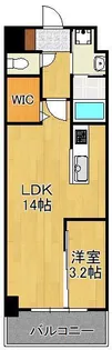 Grand Chariot三萩野【11階】の間取り