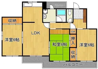 Renatus藤松【2階】の間取り