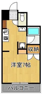 サルヴァトーレ東小倉【6階】の間取り