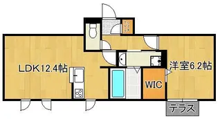 クラポンテMⅤ【1階】の間取り
