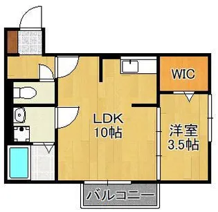 おおくぼの森 B棟【2階】の間取り