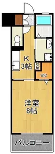 リンデンバウム京町【3階】の間取り