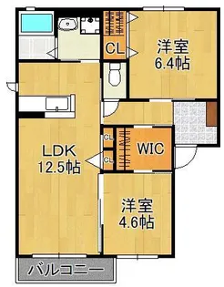 KASUGA抱月2010【2階】の間取り