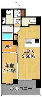 コートハウス・ピノ(Pinot)【7階】の間取り