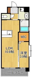 グランジャー小倉【8階】の間取り