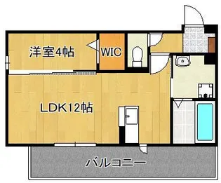 アヴニール藤松【3階】の間取り