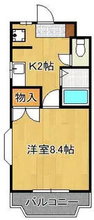 ETO BLDⅡ【4階】の間取り