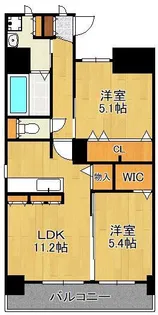 万玉ビル【10階】の間取り