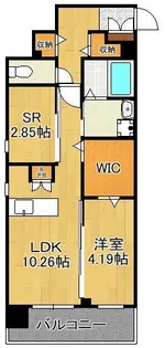 ALiSS堺町【2階】の間取り