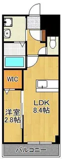 レジェンド紺屋町Ⅱ【6階】の間取り