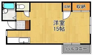 山内シャルム鍛冶町 501号室【5階】の間取り