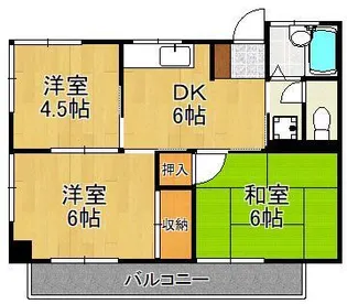光田ビル【3階】の間取り