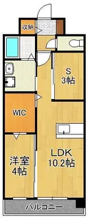 インクレイス門司【2階】の間取り