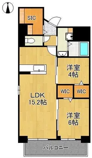 Mys Casetta Kokura -ミースカセッタ小倉-【11階】の間取り