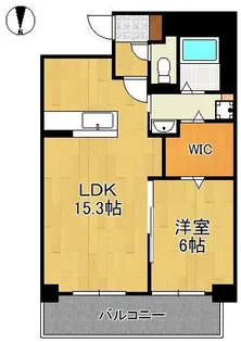 Mys Casetta Kokura -ミースカセッタ小倉-【3階】の間取り