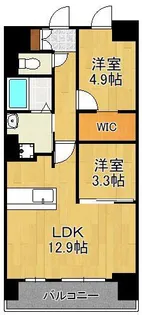 フローリィ279【3階】の間取り