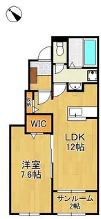 モナコール F・1【1階】の間取り