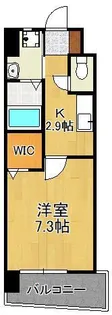 オーヴィジョンクラス浅香通り【2階】の間取り