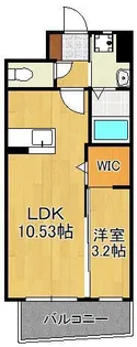 オーヴィジョンクラス浅香通り【2階】の間取り