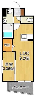 オーヴィジョンクラス浅香通り【10階】の間取り