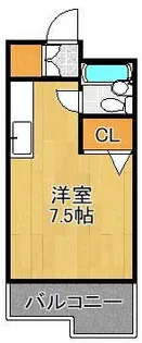 ホワイトパレス京町【5階】の間取り
