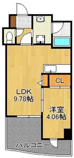 オリオンビル【4階】の間取り