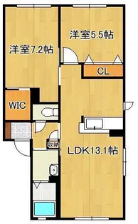 フォレストⅡ【2階】の間取り