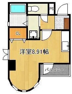 アグリード下曽根Ⅱ【3階】の間取り