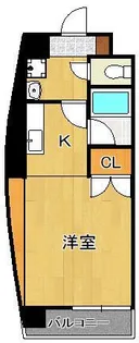 ジュネス壱番館【7階】の間取り