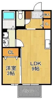 コンフォールS【2階】の間取り