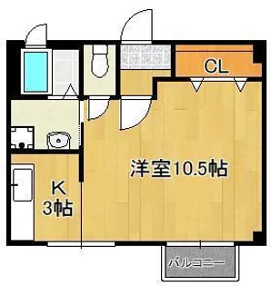 セレノ・Y【2階】の間取り