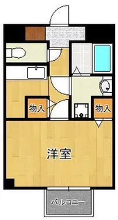 ヴィラージュD棟【2階】の間取り