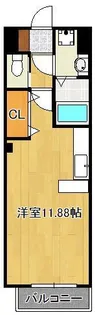 カレント上吉田Ⅰ A棟【2階】の間取り
