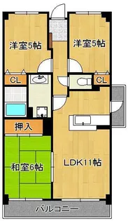 サンシティ・アヴァンテ【8階】の間取り