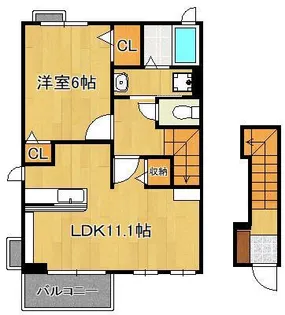 サン・リッチ【2階】の間取り