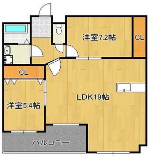 アネシス【5階】の間取り