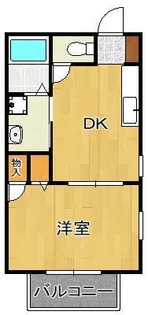 プロムナードUS【2階】の間取り