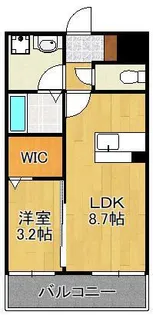 ラ・フィーエ上曽根【2階】の間取り