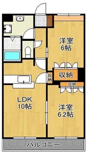 エクセルメゾン【2階】の間取り