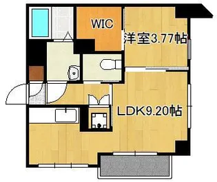 アクア葛原【6階】の間取り