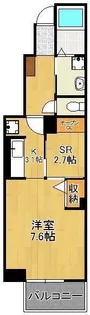 シエロ・ガーデン・ツダC棟【1階】の間取り