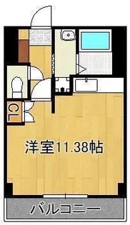 ビレッジハウス沼小柳4号棟【4階】の間取り