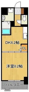エヴァーグリーンO【4階】の間取り