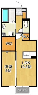クラポンテMⅡ【1階】の間取り