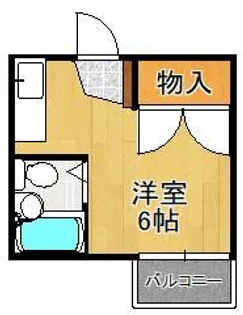 アロー安部山【3階】の間取り