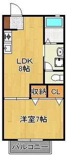 サニーコート【1階】の間取り