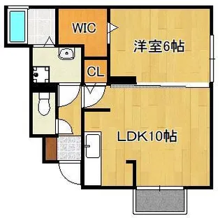 サンクレール【1階】の間取り