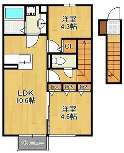 Forest river【2階】の間取り