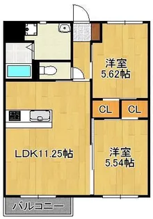 PRESTIGE EXE【1階】の間取り